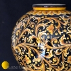Vaso in ceramica di Caltagirone dipinto a mano