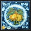Mattonella/Piastrella in ceramica di Caltagirone